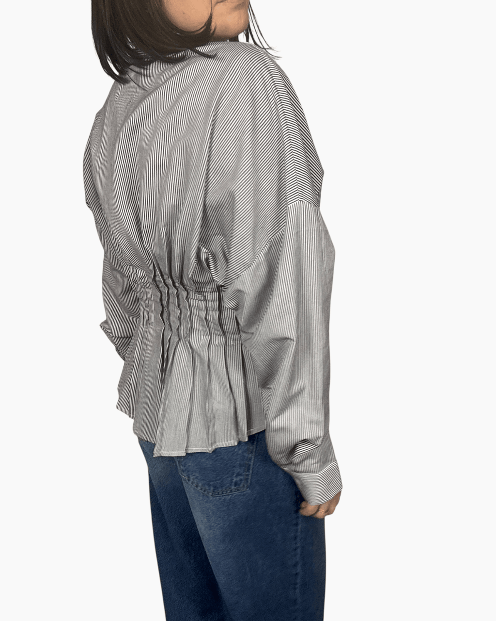CAMICIA CON PINCES HAVEONE - XE BLU ABBIGLIAMENTO