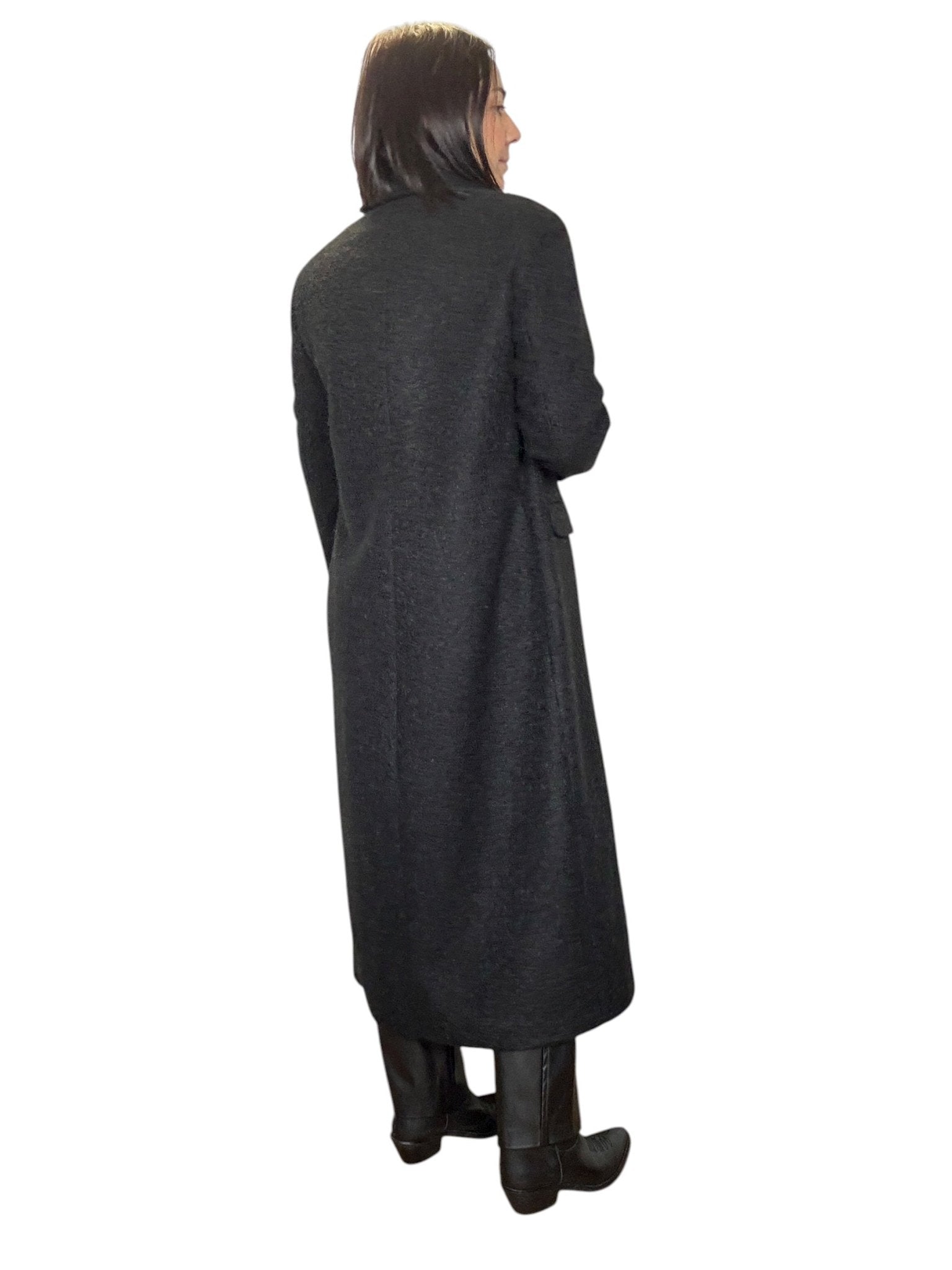 CAPPOTTO A UOVO IN LANA COTTA SUSY MIX - XE BLU ABBIGLIAMENTO