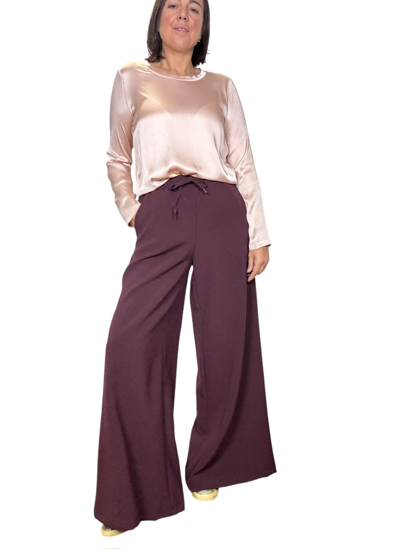 PANTALONE CON COULISSE TENSIONE IN