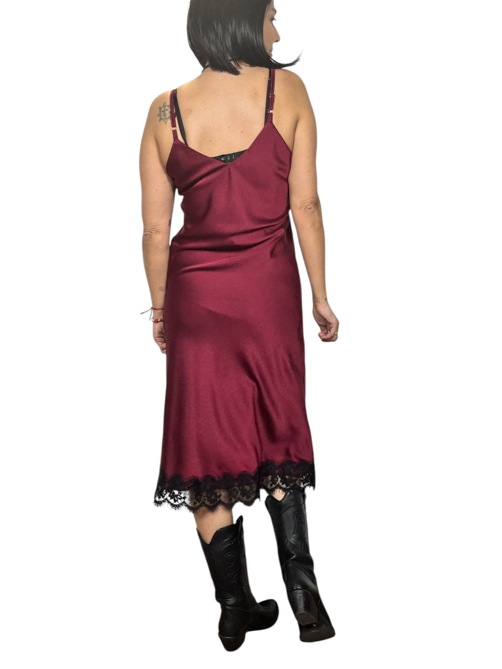 ABITO LINGERIE MIDI SUSY MIX - XE BLU ABBIGLIAMENTO