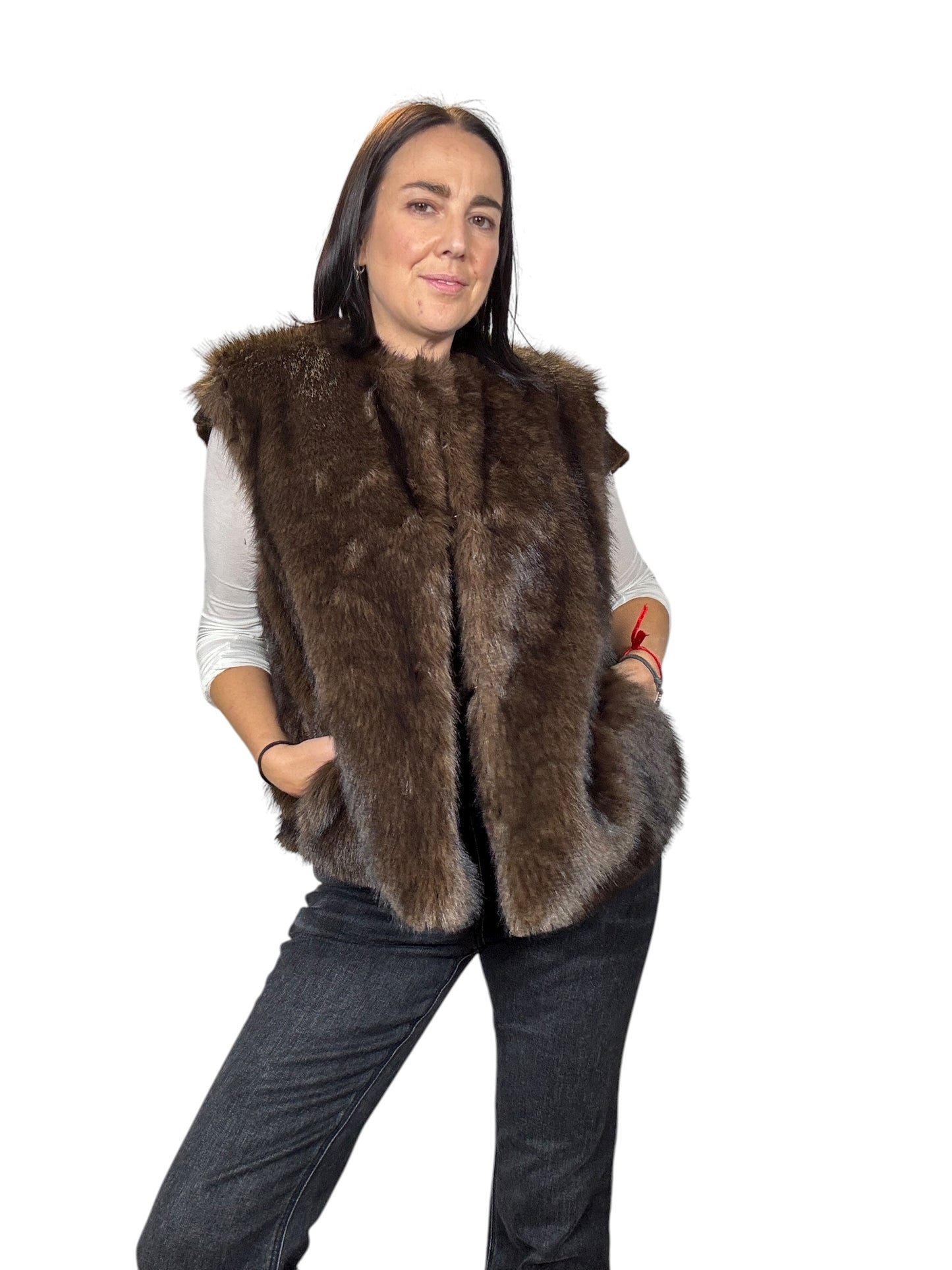 GILET IN ECOPELLICCIA VICOLO