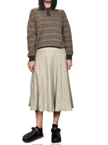 GONNA MIDI IN MAGLIA SUSY MIX - XE BLU ABBIGLIAMENTO