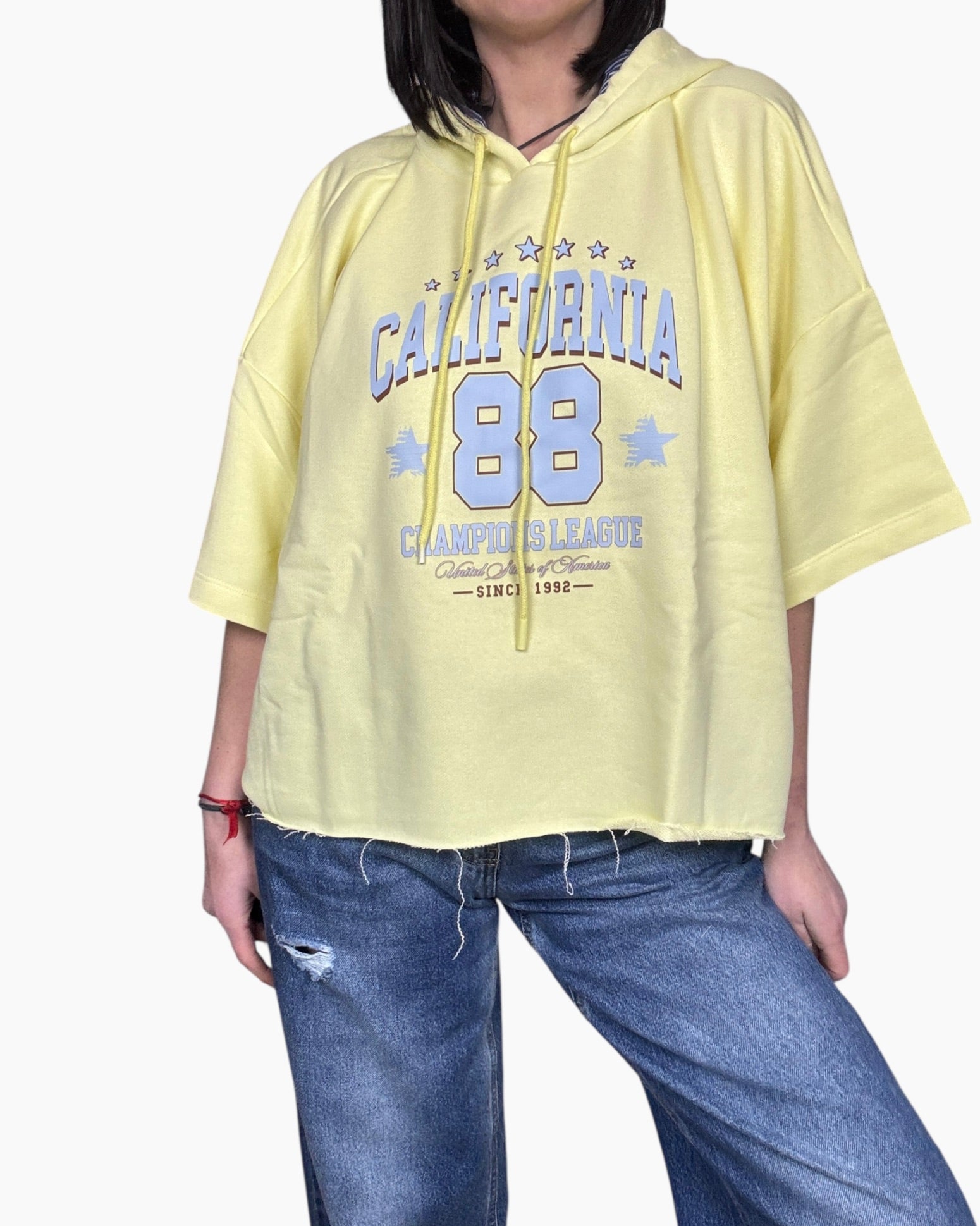 FELPA CALIFORNIA SUSY MIX - XE BLU ABBIGLIAMENTO