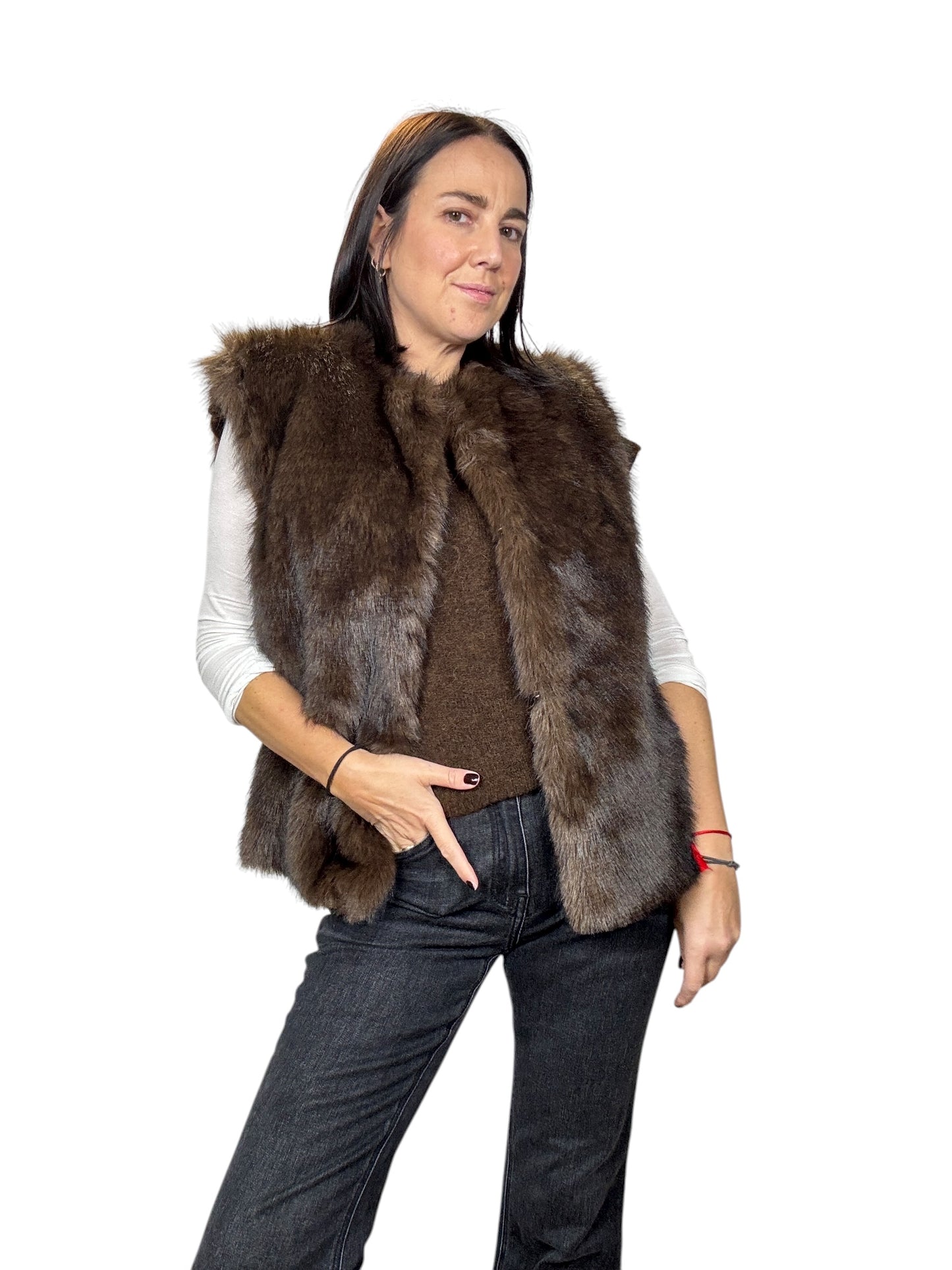 GILET IN ECOPELLICCIA VICOLO