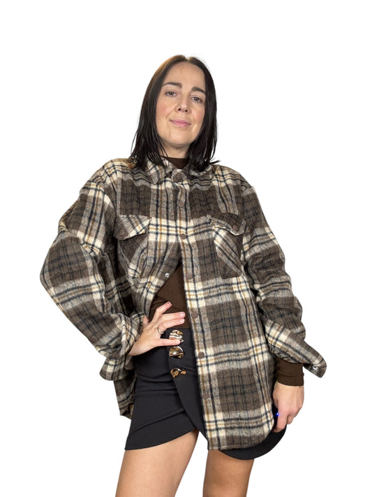 GIACCA-CAMICIA IN PANNO SUSY MIX