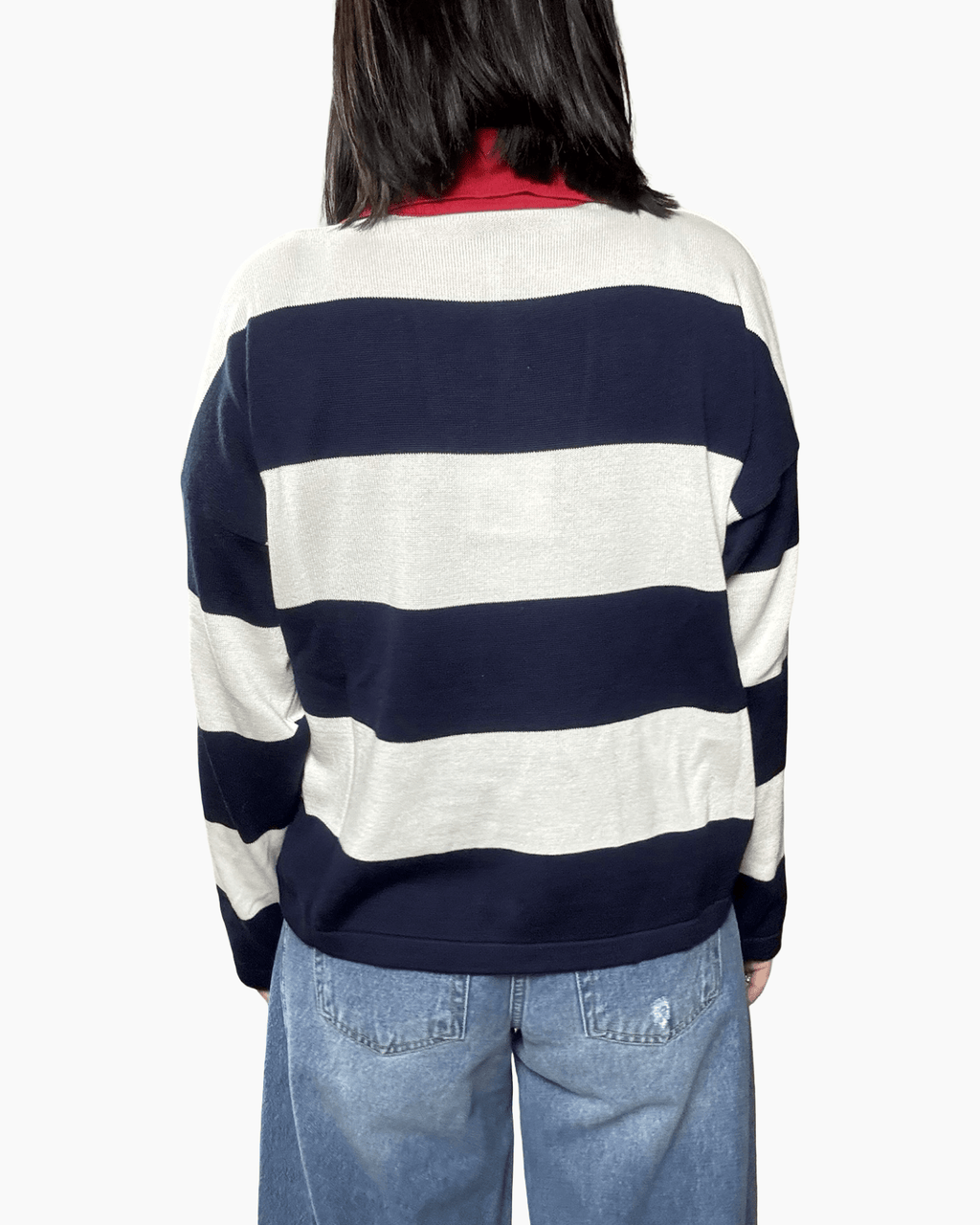POLO COLLO IN CONTRASTO SUSY MIX - XE BLU ABBIGLIAMENTO