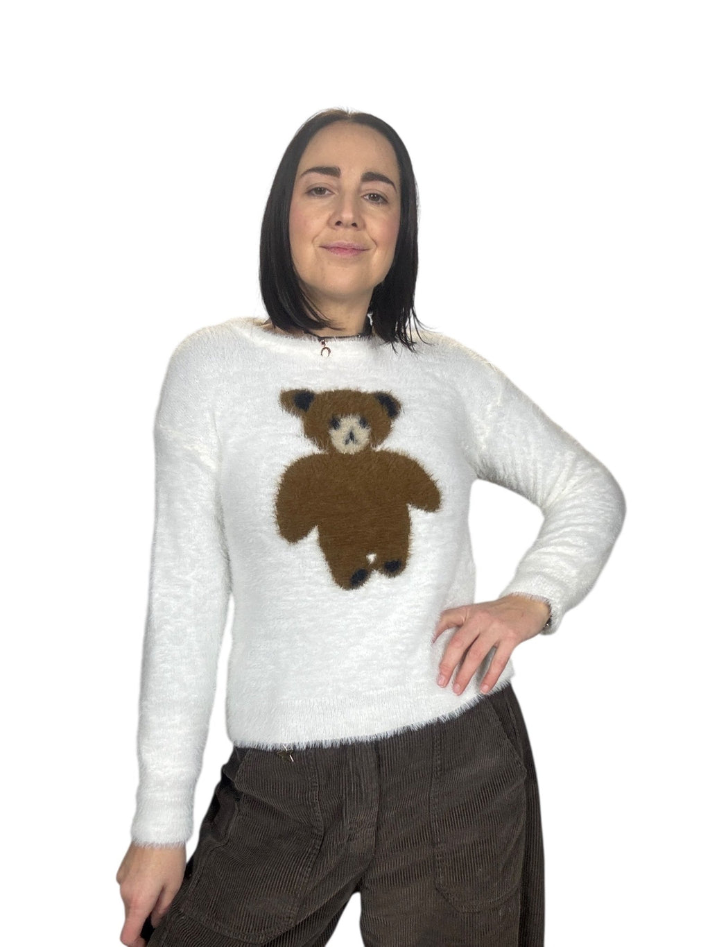 MAGLIA ORSETTO PELOSO SUSY MIX - XE BLU ABBIGLIAMENTO