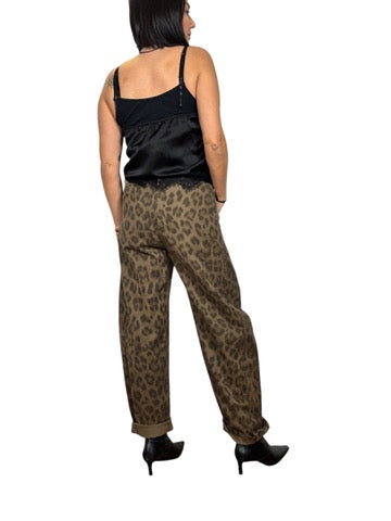 PANTALONE A OVETTO MACULATO SUSY MIX