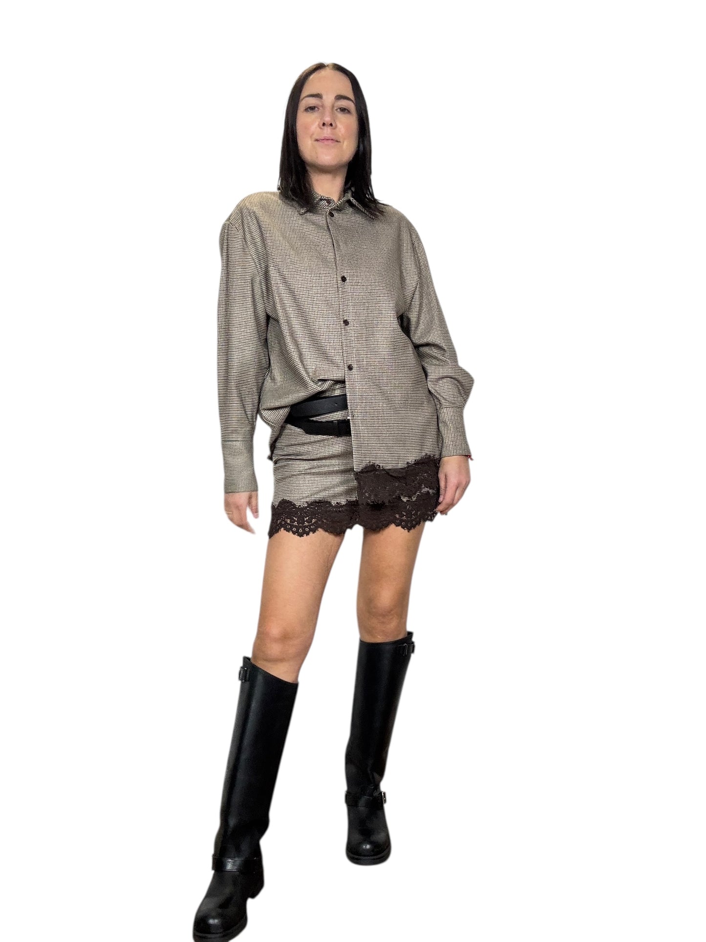 CAMICIA MICROQUADRETTO HAVEONE