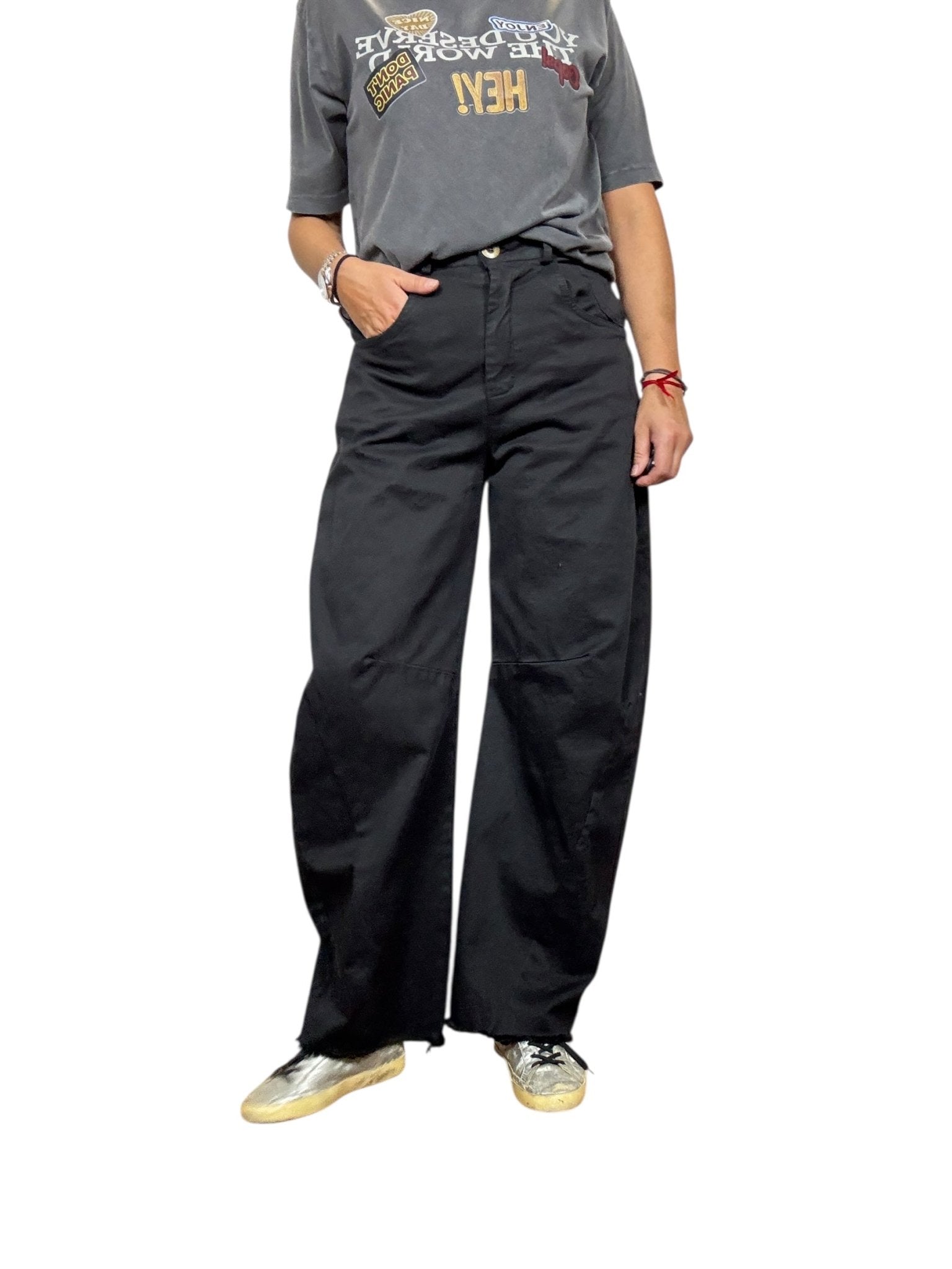 PANTALONE A BANANA SUSY MIX - XE BLU ABBIGLIAMENTO