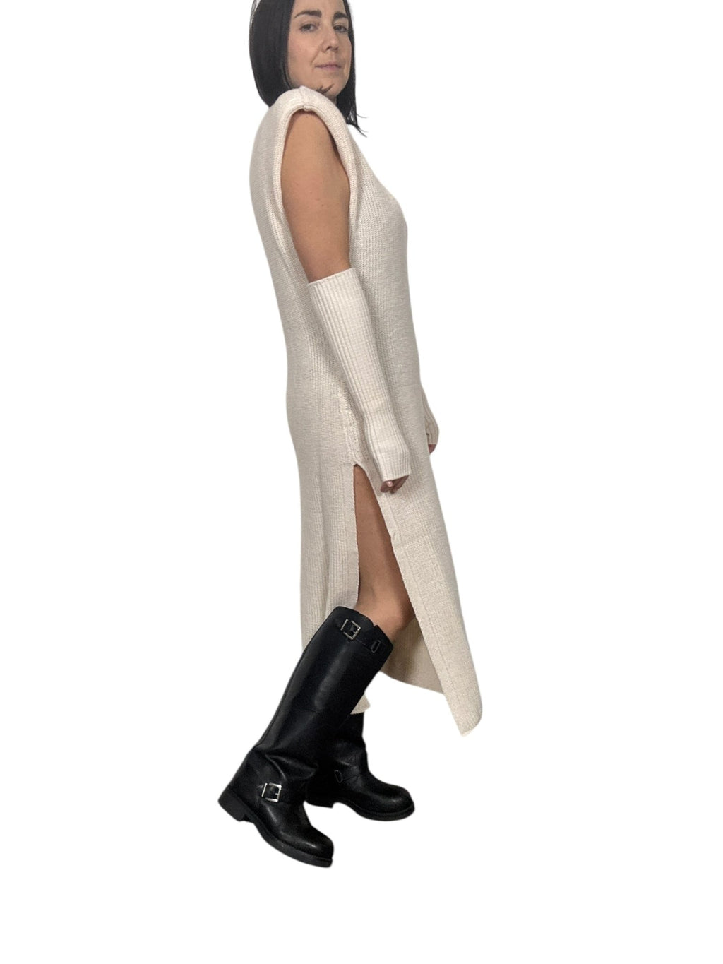 ABITO SMANICATO CON MANICOTTO VICOLO - XE BLU ABBIGLIAMENTO