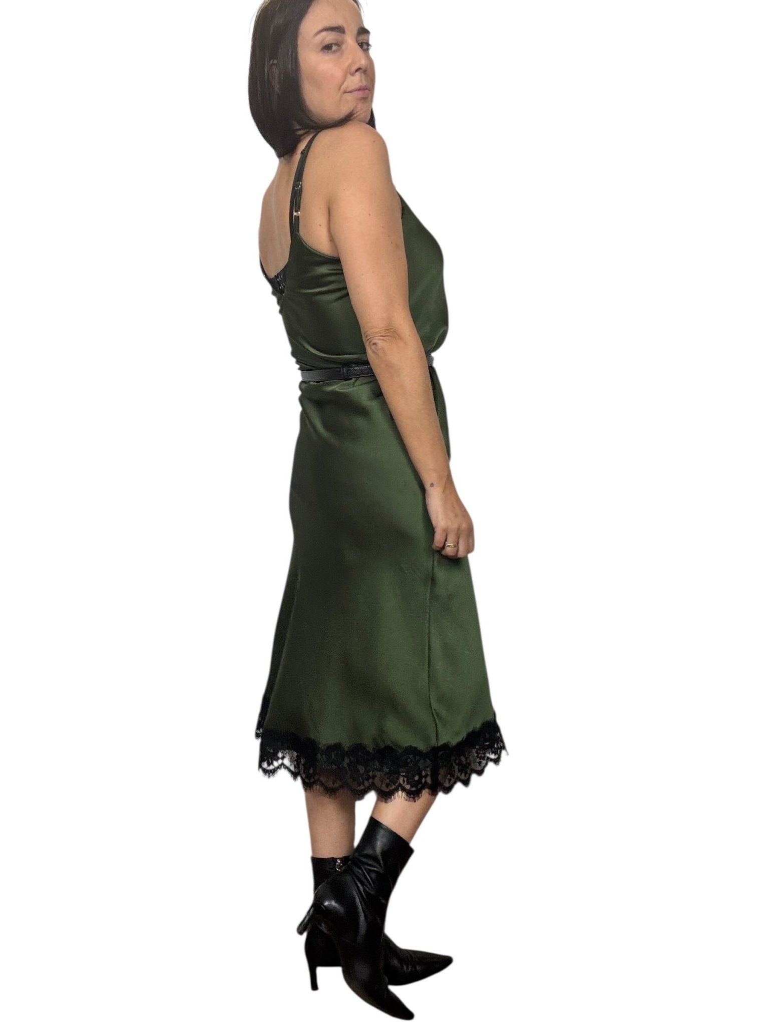 ABITO LINGERIE MIDI SUSY MIX - XE BLU ABBIGLIAMENTO