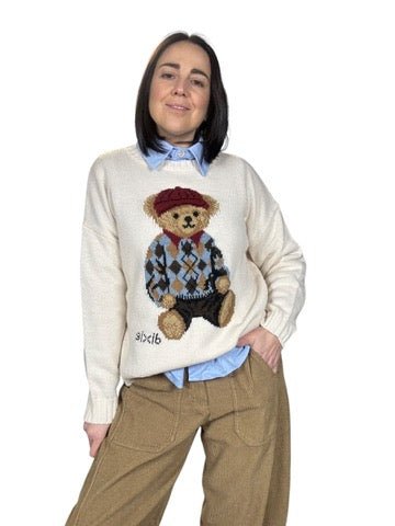 MAGLIA ORSO DIXIE - XE BLU ABBIGLIAMENTO