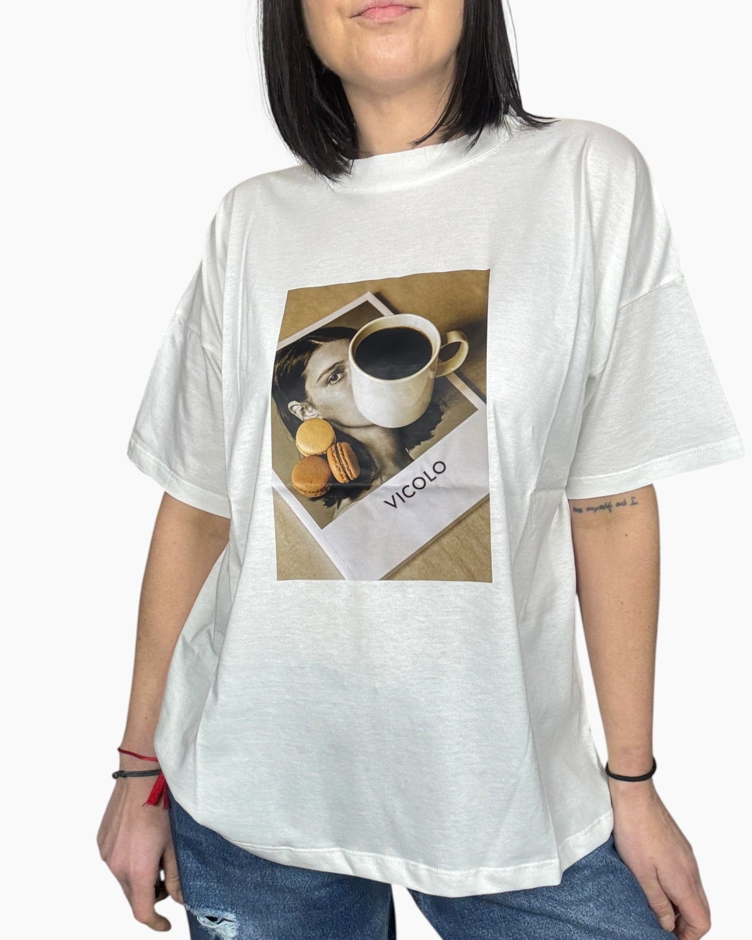 T - SHIRT TAZZA CAFFE' VICOLO - XE BLU ABBIGLIAMENTO