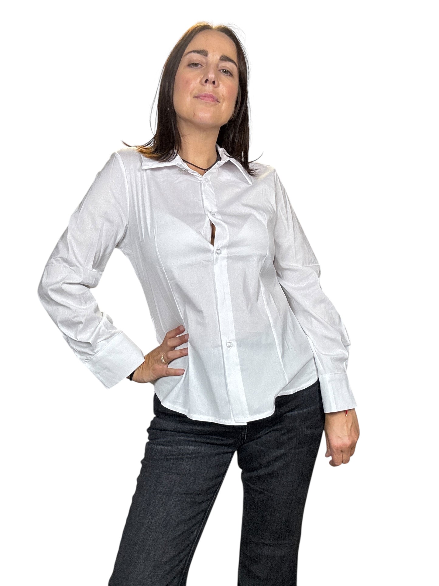 CAMCIA BASIC BOTTONE GIOIELLO SUSY MIX