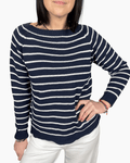 MAGLIA A RIGHE SOTTILI SUSY MIX - XE BLU ABBIGLIAMENTO