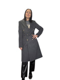 CAPPOTTO A DOPPIOPETTO SUSY MIX - XE BLU ABBIGLIAMENTO