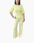 PANTALONE GIALLO VICOLO - XE BLU ABBIGLIAMENTO