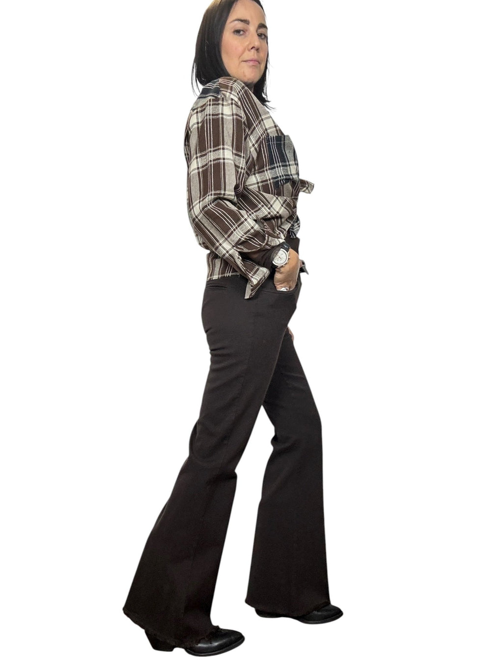 JEANS A ZAMPA COLORATO MOTEL - XE BLU ABBIGLIAMENTO