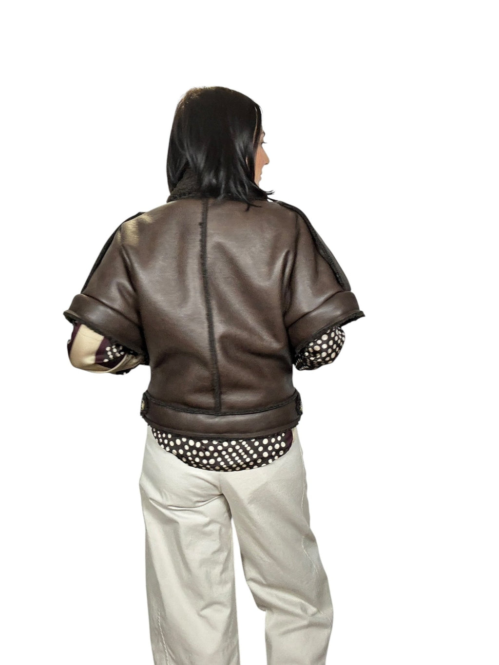 GILET IN ECOMONTONE VICOLO - XE BLU ABBIGLIAMENTO