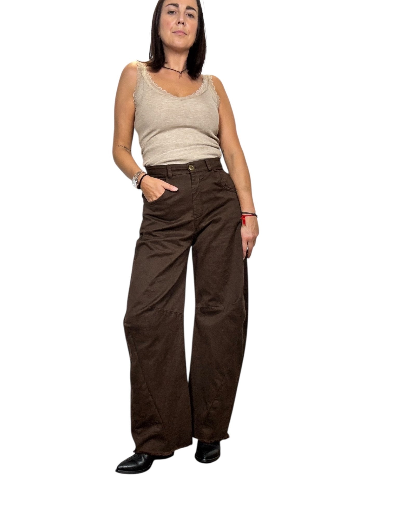 PANTALONE A BANANA SUSY MIX - XE BLU ABBIGLIAMENTO