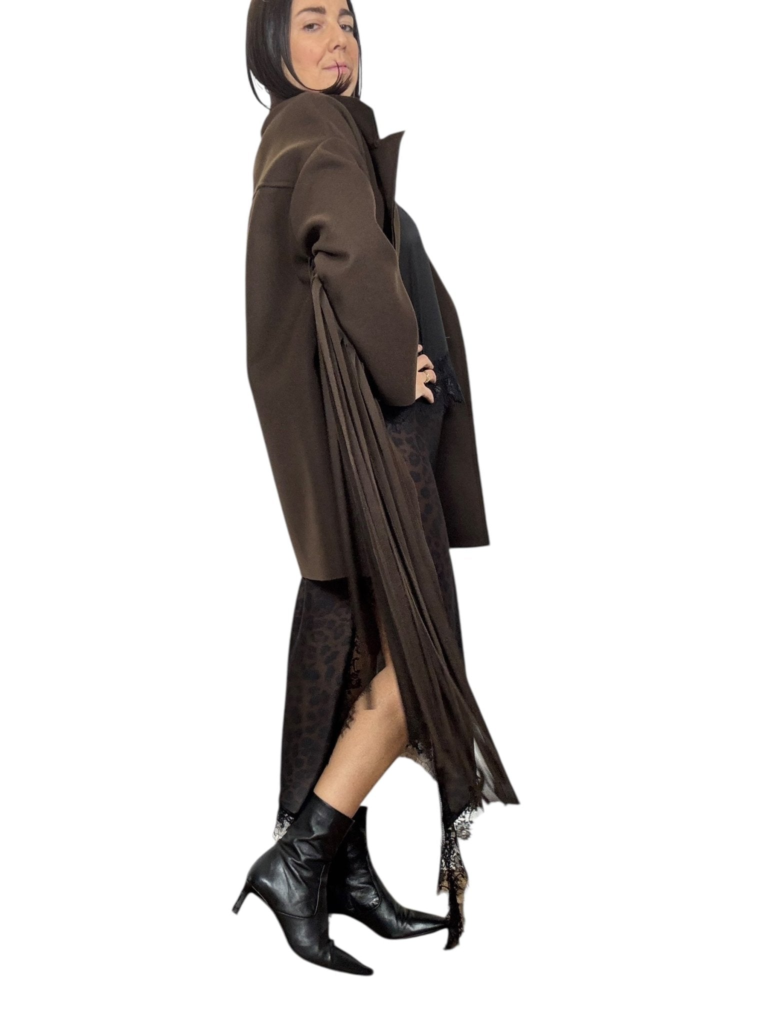 CAPPOTTINO FRANGE SUSY MIX - XE BLU ABBIGLIAMENTO