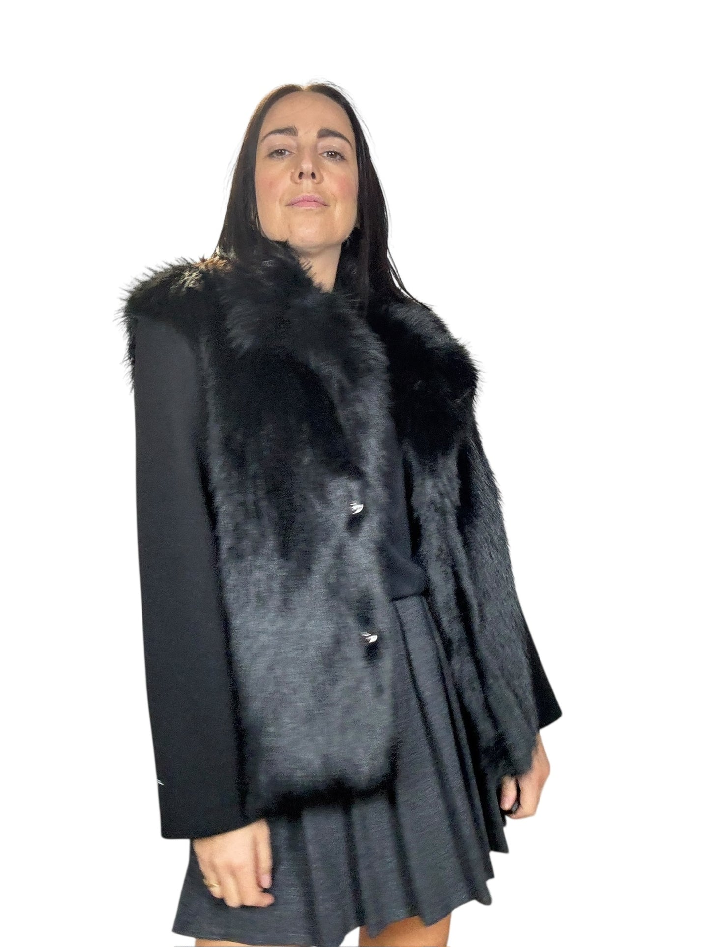 GIACCA + PELLICCIA TENSIONE IN