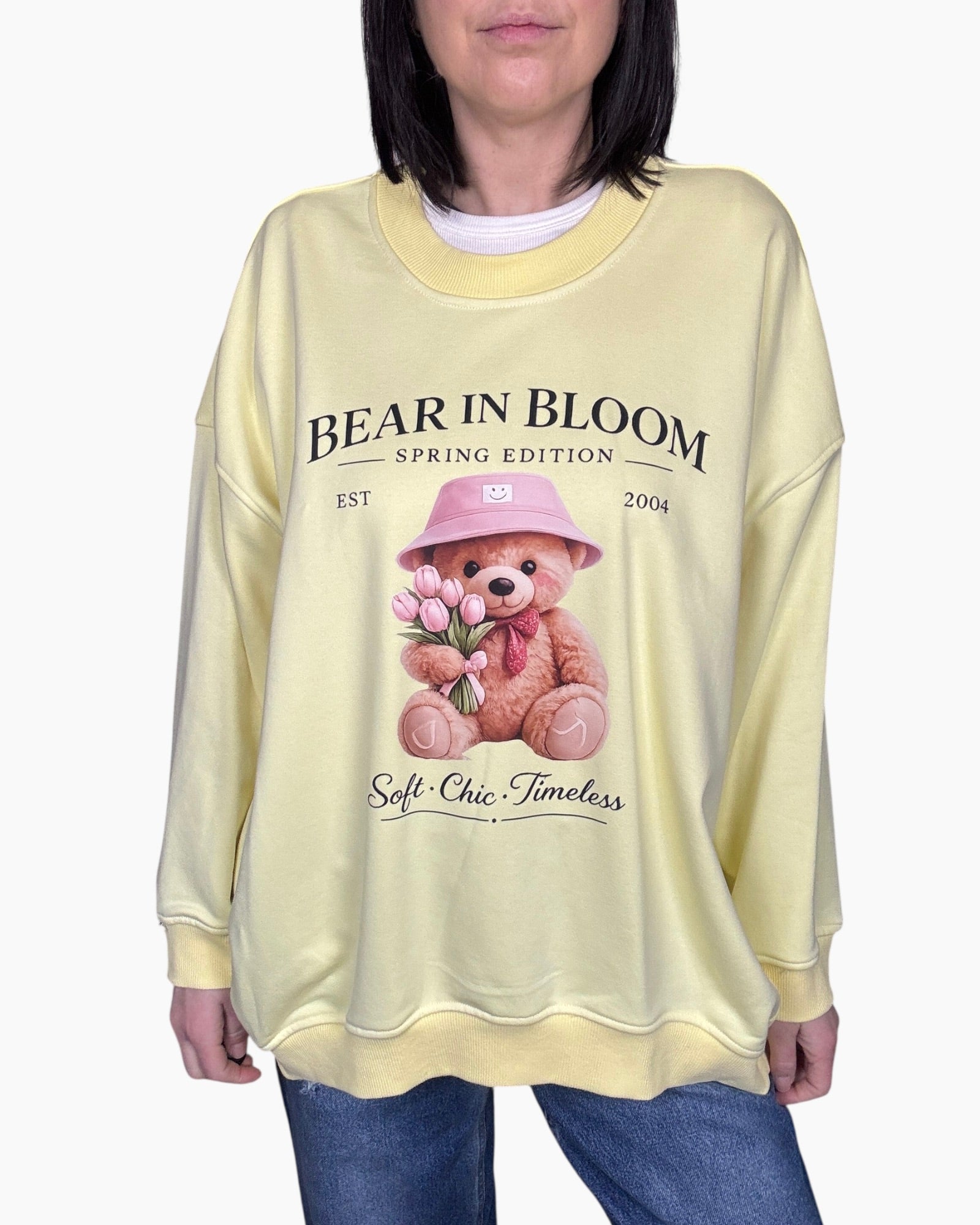 FELPA ORSETTO VICOLO - XE BLU ABBIGLIAMENTO