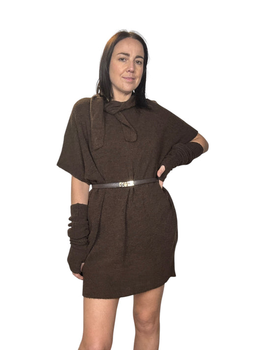 ABITO IN MAGLIA CON MANICOTTI DIXIE