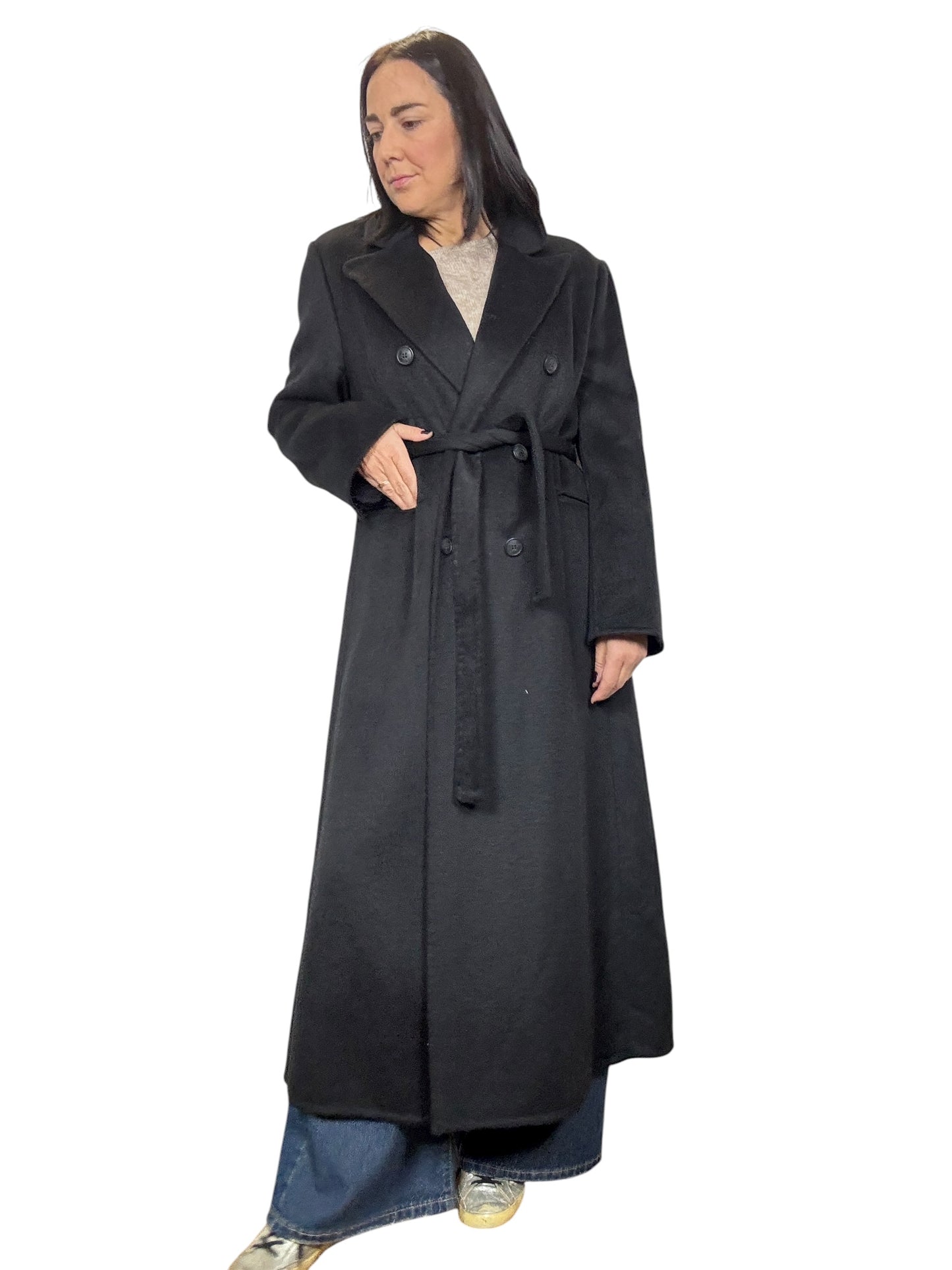 CAPPOTTO LUNGO CON CINTURA HAVEONE