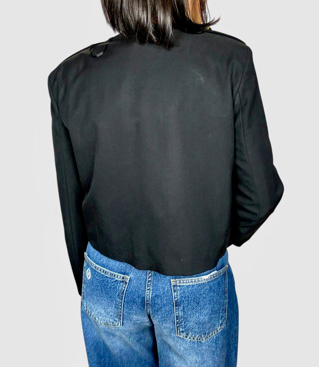 GIACCA NAPOLEON NERO VICOLO - XE BLU ABBIGLIAMENTO