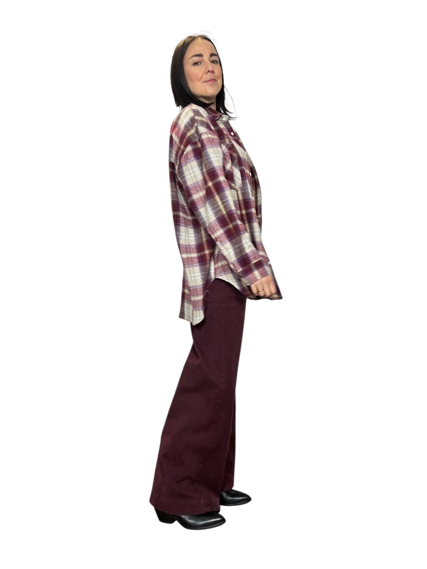 JEANS COLORATO A PALAZZO SUSY MIX