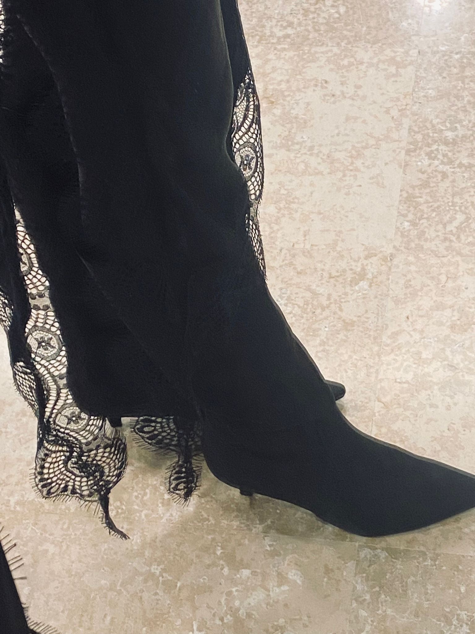 STIVALE IN ECO - DAINETTO TACCO BASSO SUSY MIX - XE BLU ABBIGLIAMENTO