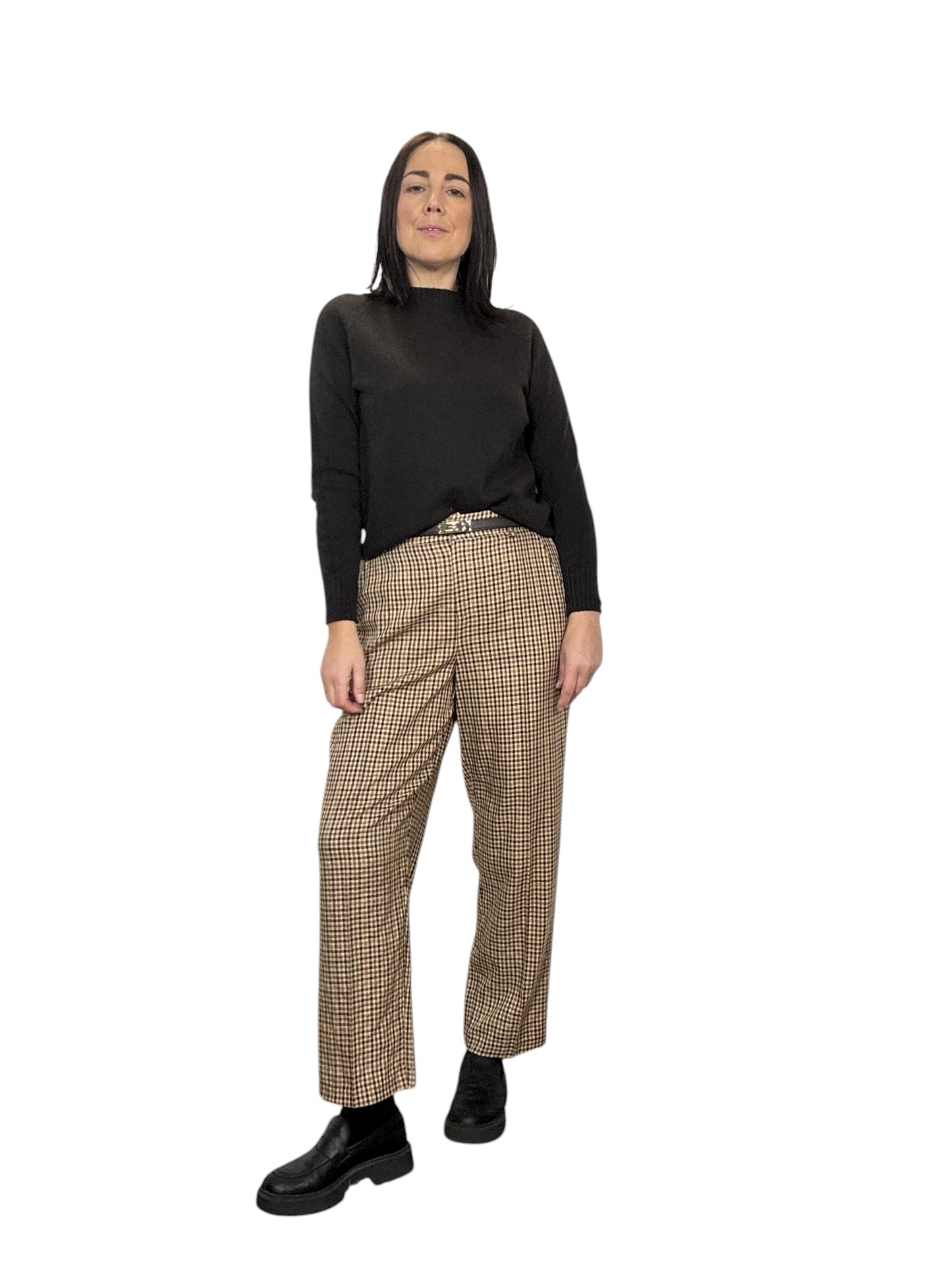 PANTALONE MICROPIEDEPOULE TENSIONE IN