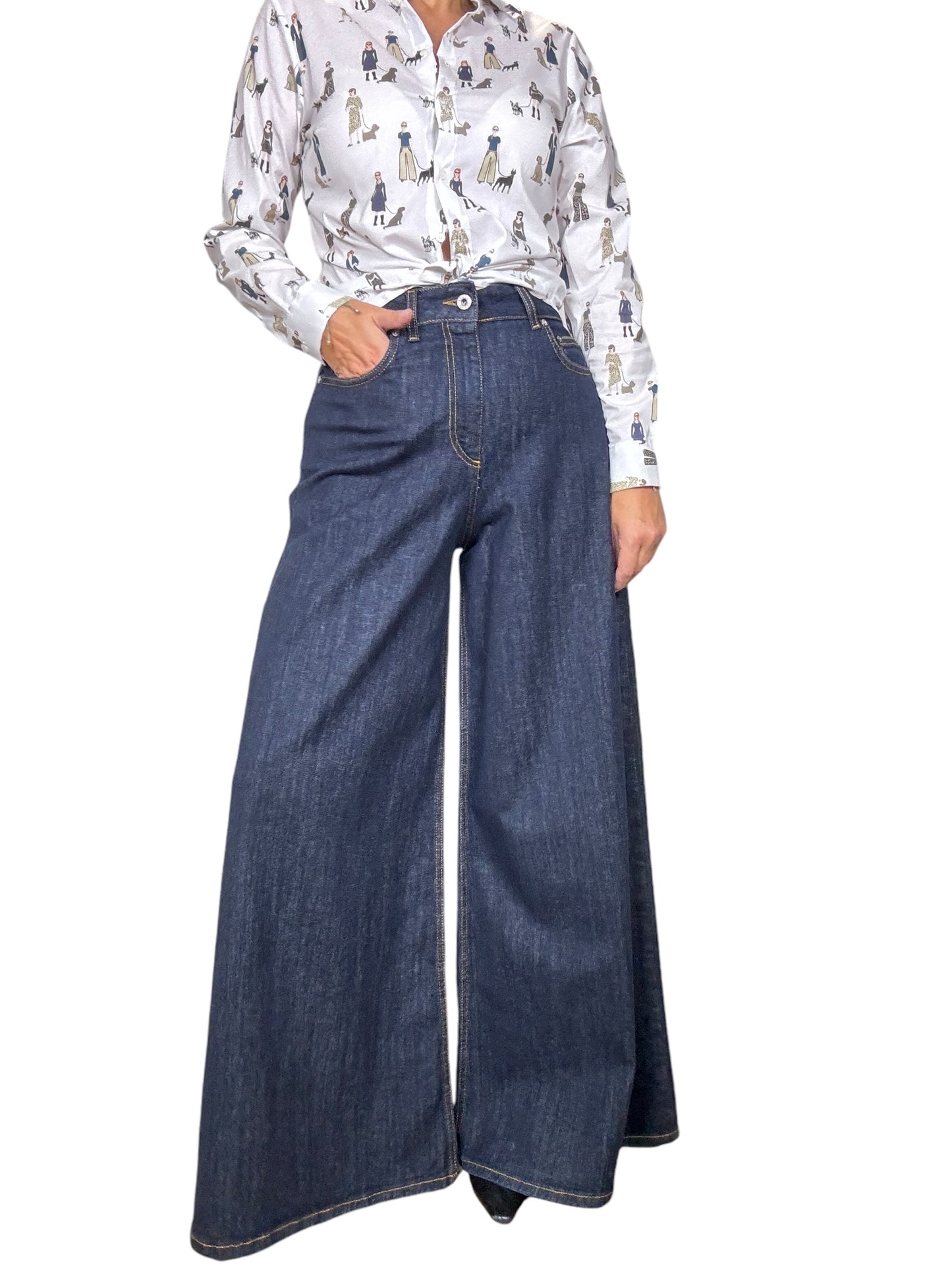 JEANS A PALAZZO DIXIE