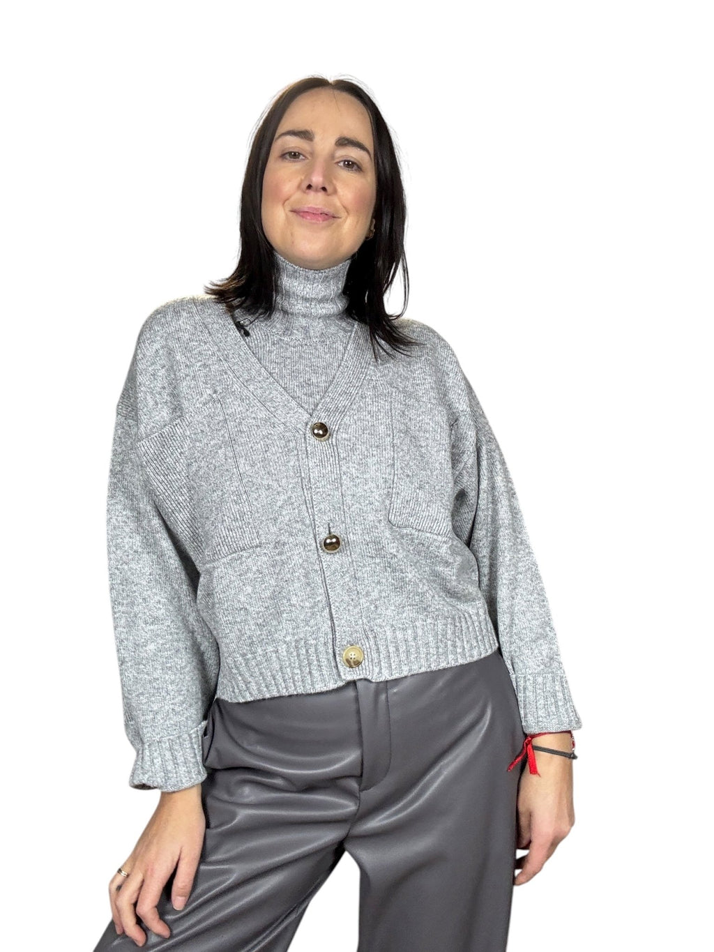 GILET COLLO DOLCEVITA VICOLO - XE BLU ABBIGLIAMENTO