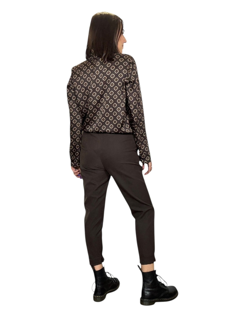 PANTALONE CON ELASTICO IN VITA SUSY MIX - XE BLU ABBIGLIAMENTO