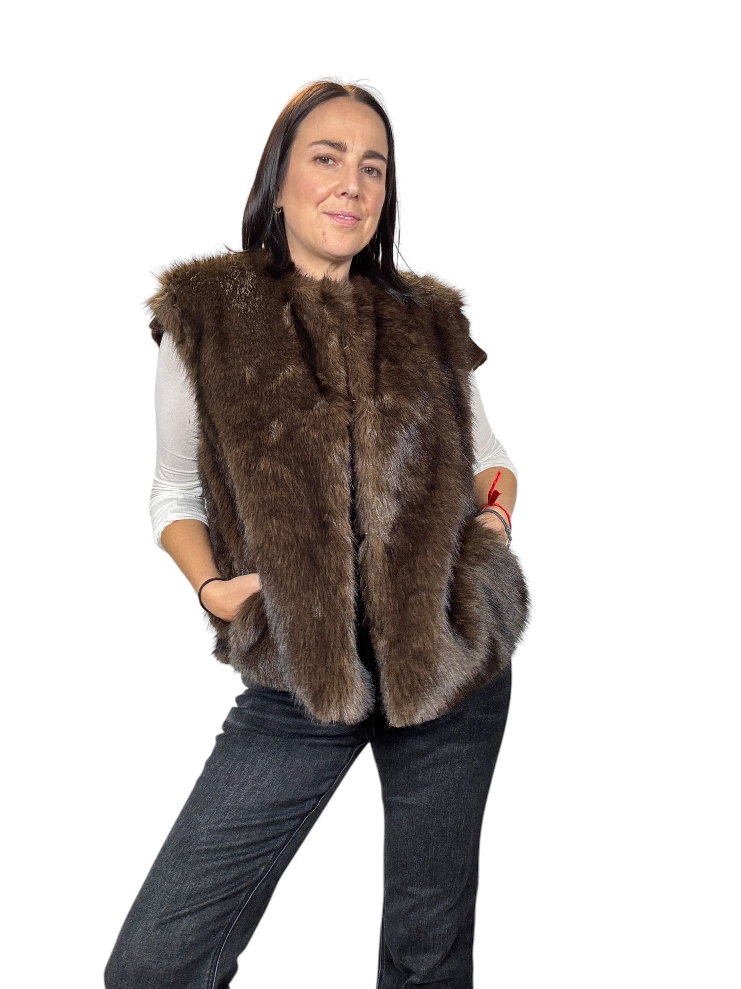 GILET IN ECOPELLICCIA VICOLO