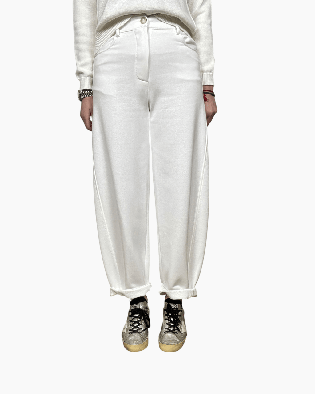 PANTALONE IN FELPA SUSY MIX - XE BLU ABBIGLIAMENTO