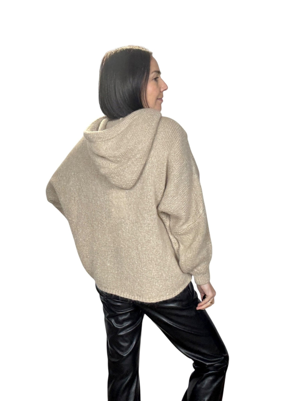 MAGLIA CON CAPPUCCIO DIXIE - XE BLU ABBIGLIAMENTO