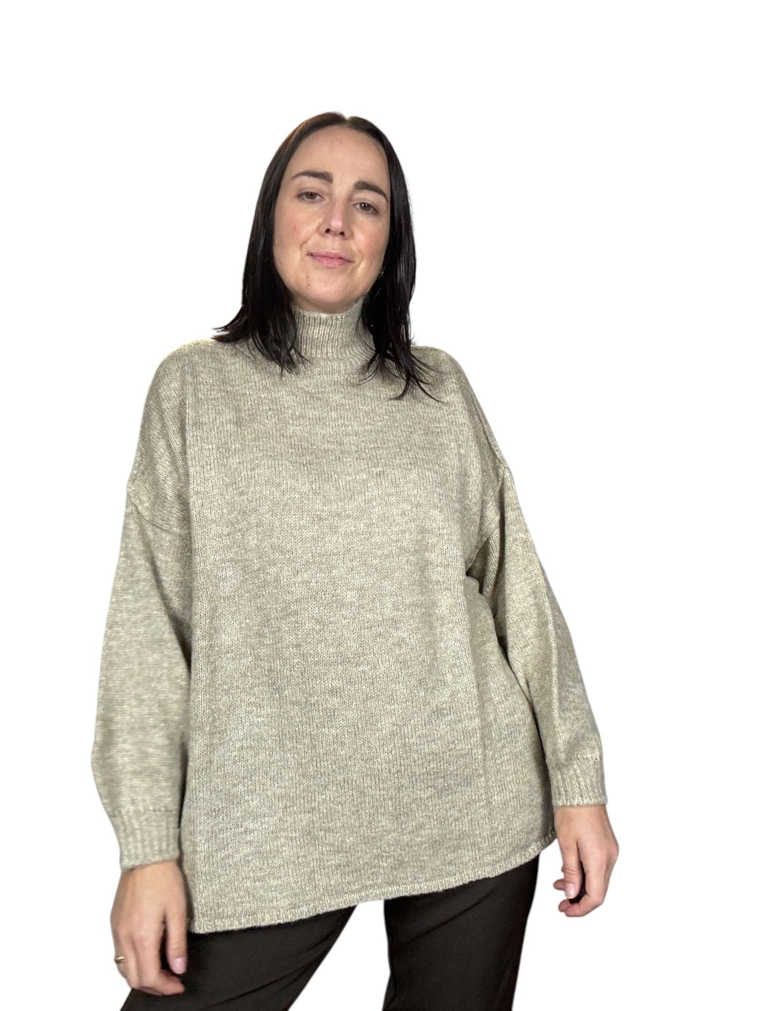 MAGLIA MAXI OVER HAVEONE - XE BLU ABBIGLIAMENTO