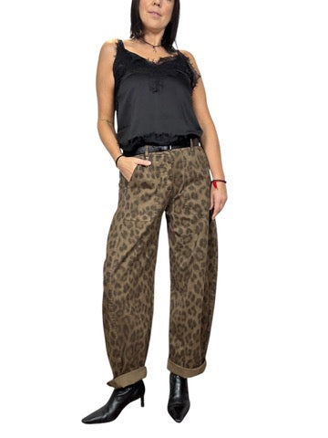 PANTALONE A OVETTO MACULATO SUSY MIX