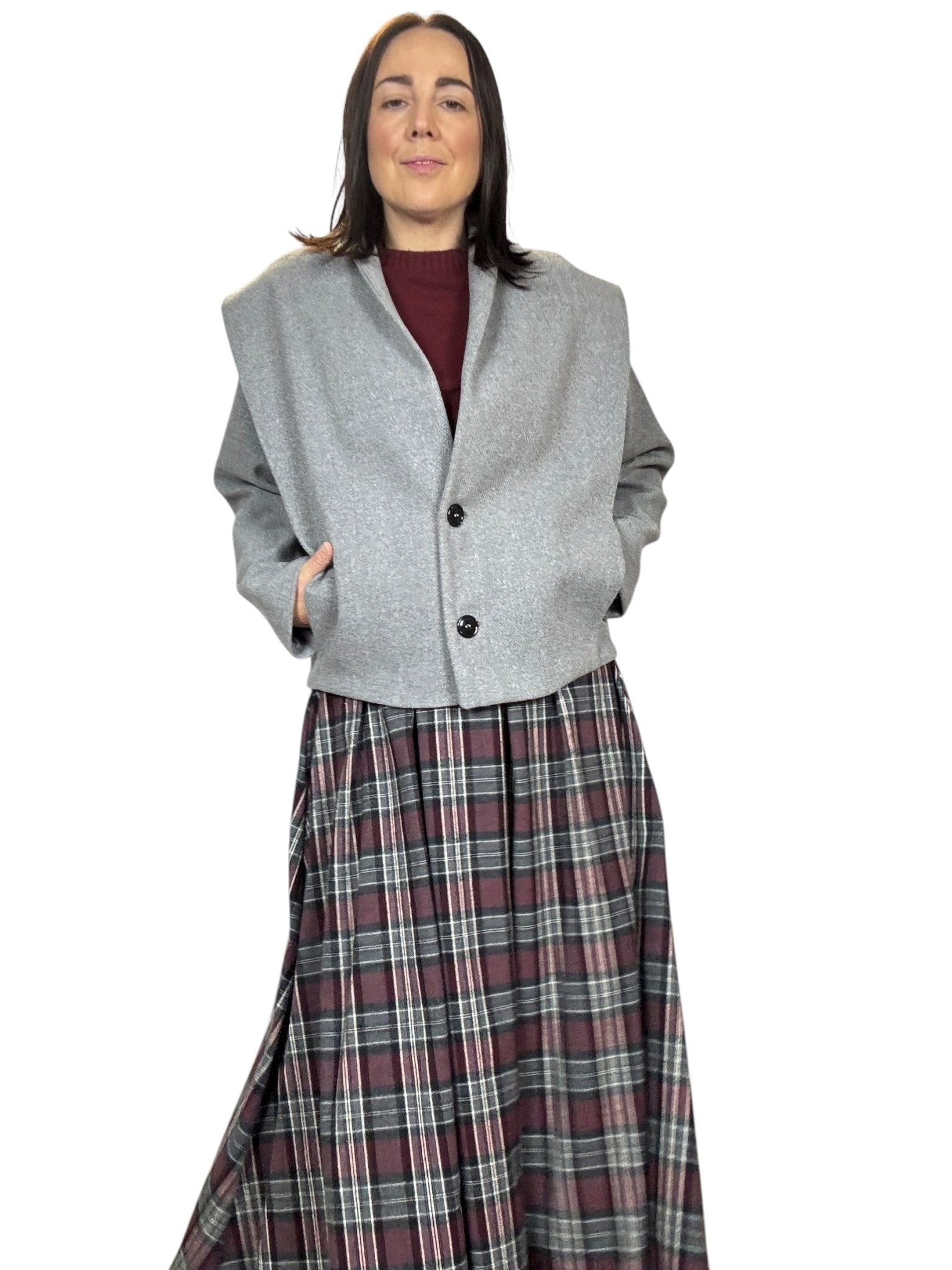 CAPPOTTINO ISABEL MARANT INSPIRED DIXIE - XE BLU ABBIGLIAMENTO