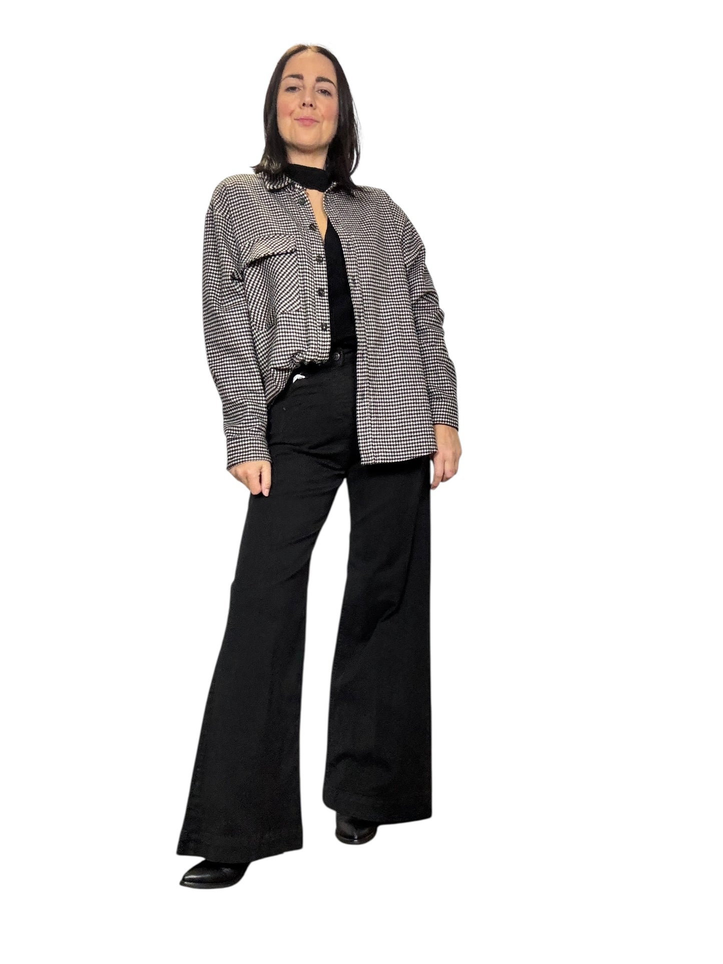 JEANS COLORATO A PALAZZO SUSY MIX