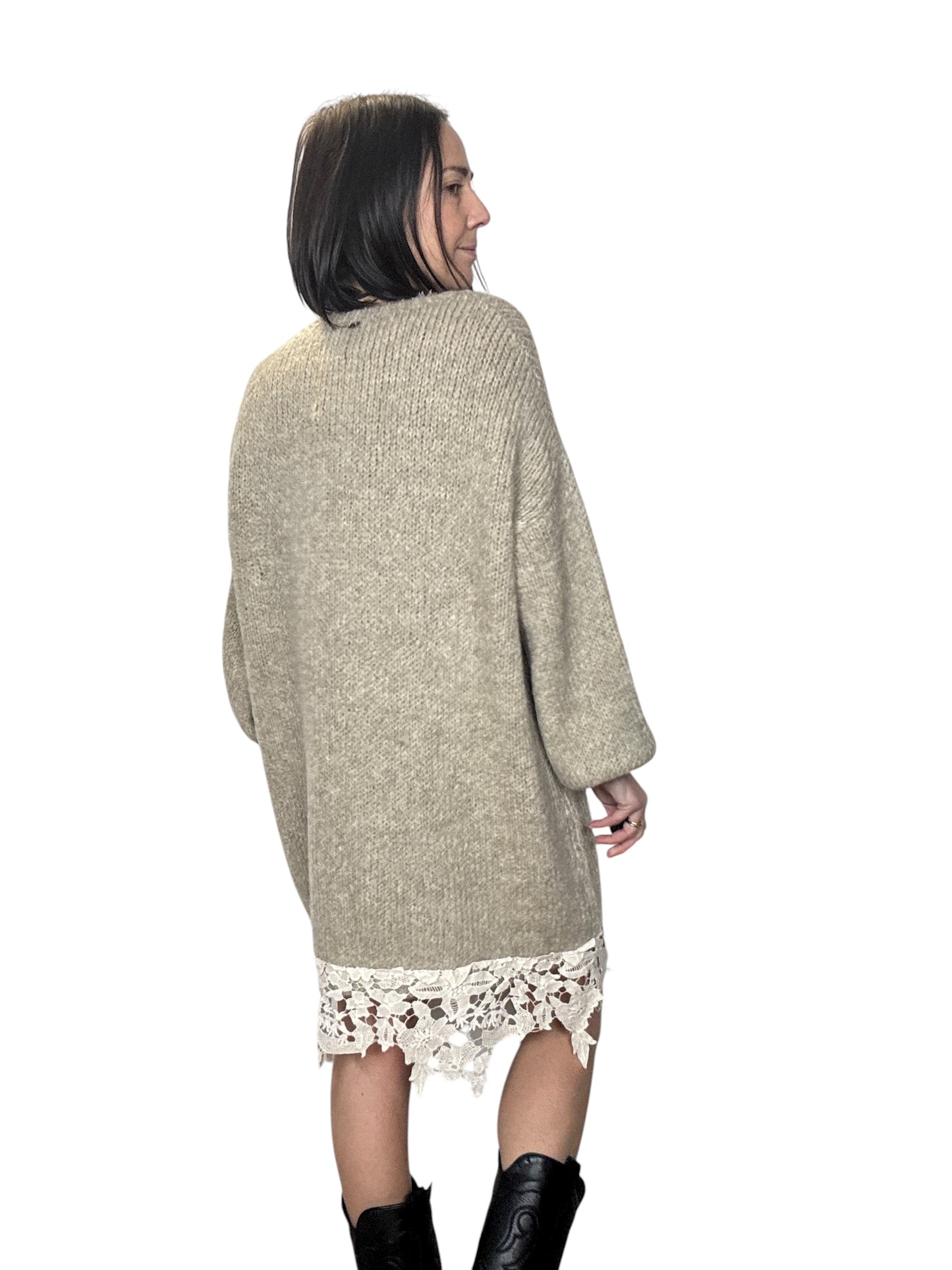 ABITO IN MAGLIA CON PIZZO DIXIE