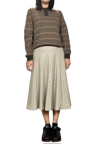 GONNA MIDI IN MAGLIA SUSY MIX - XE BLU ABBIGLIAMENTO