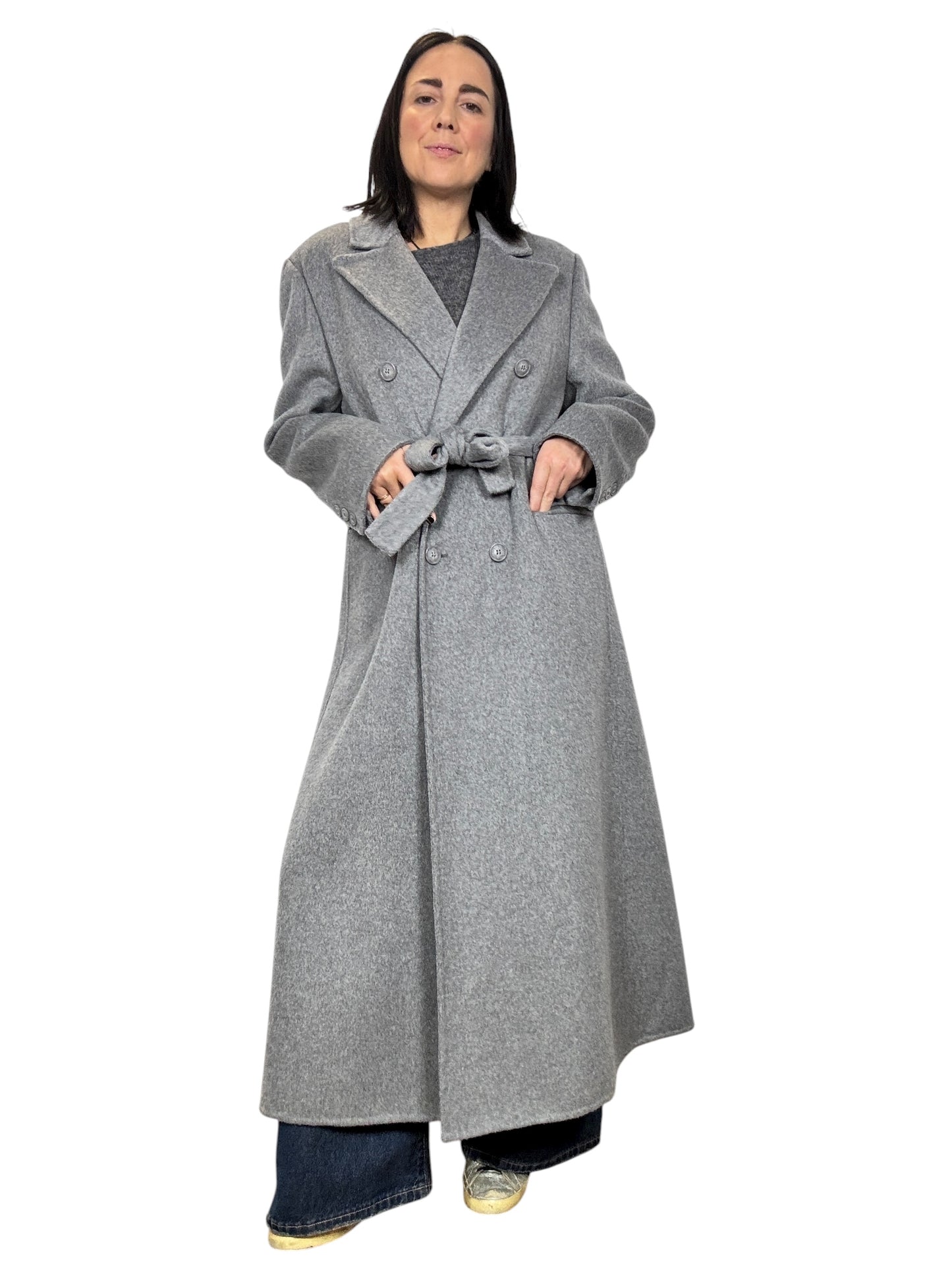 CAPPOTTO LUNGO CON CINTURA HAVEONE