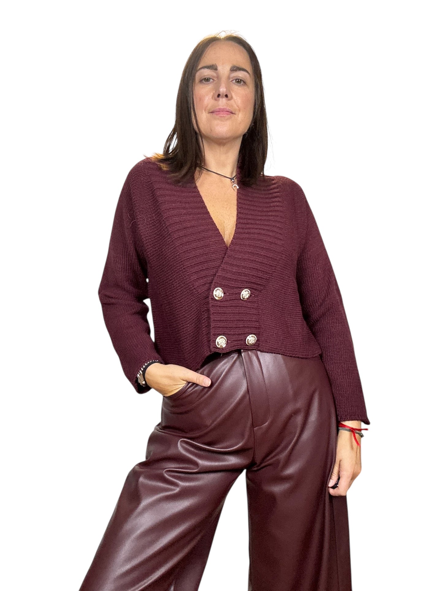GIACCHINA CROPPED DOPPIOPETTO SUSY MIX