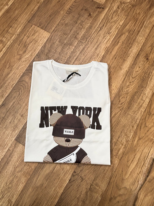 T-SHIRT ORSO NEW YORK VICOLO