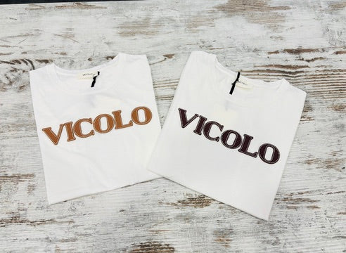 T-SHIRT VICOLO ECOPELLE